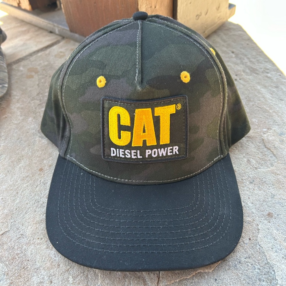 CAT Diesel Power Camo Cap